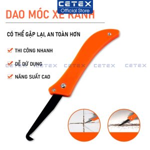 Dao Móc cạo, nạo sủi đường ron gạch
