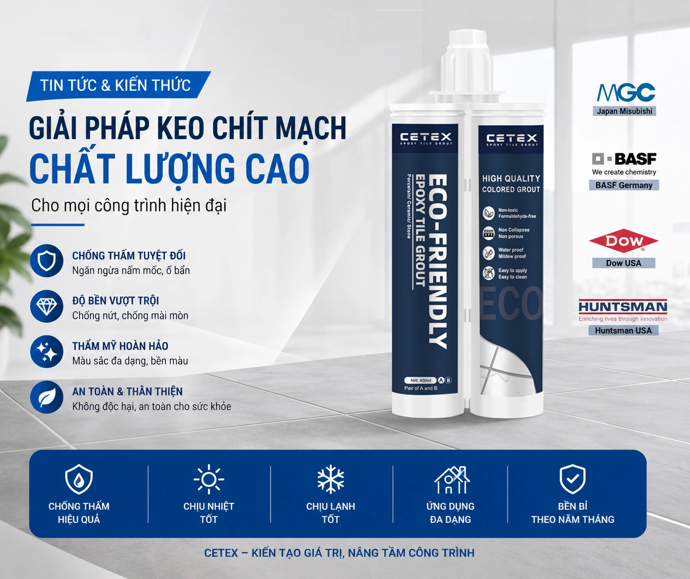 tin tức về keo chà ron mạch