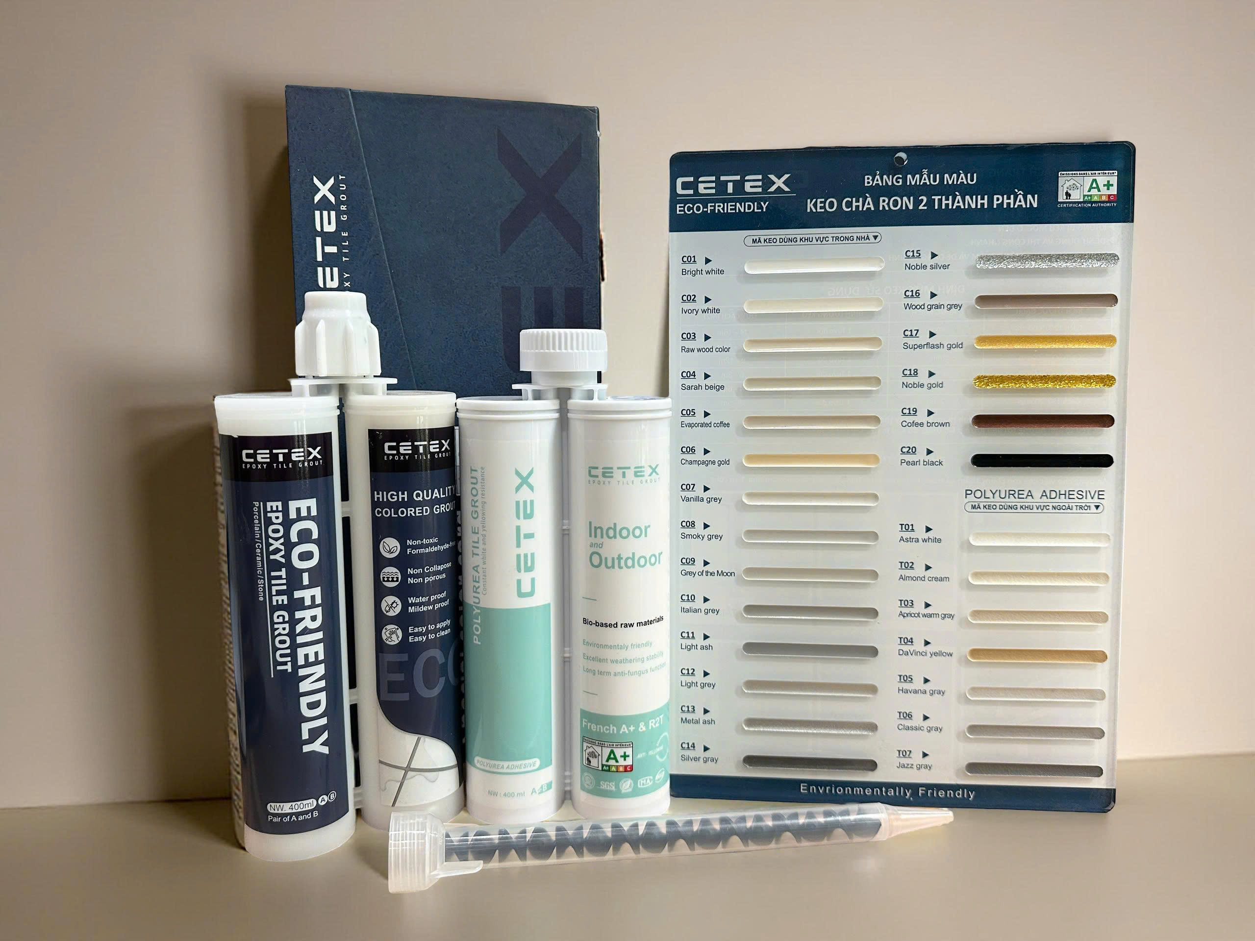 keo chà ron 2 thành phần