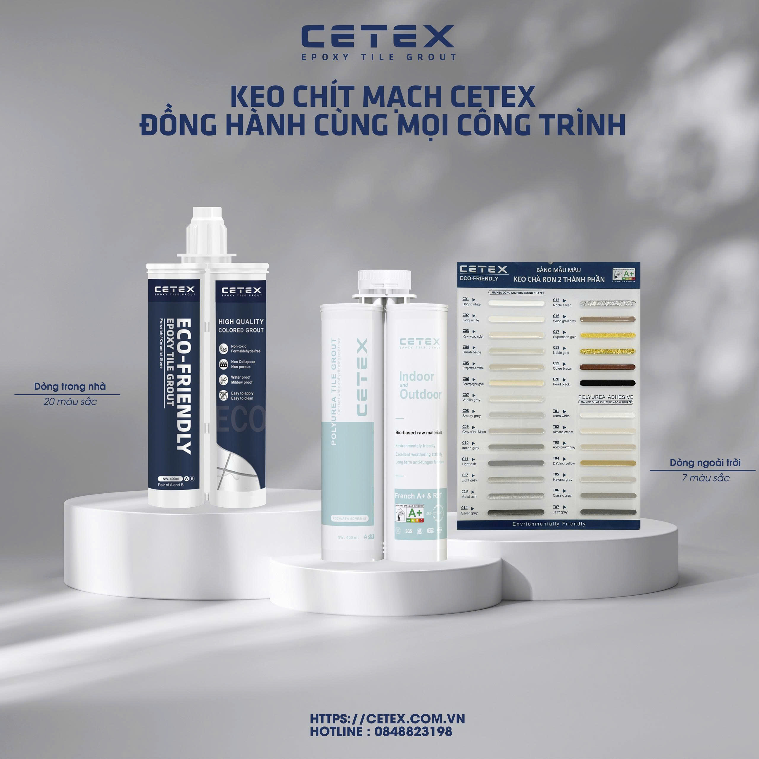 Keo chít mạch CETEX