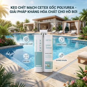 Keo chà ron hồ bơi