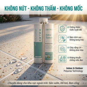 Keo chít mạch ngoài trời