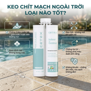 Keo chít mạch ngoài trời nào tốt