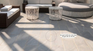 Ron gạch ngoài trời bị phai màu