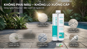 Keo Chít Mạch Không Phai Màu Dưới Ánh Nắng