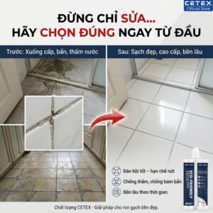 Ron gạch bị nứt và cách khách phục