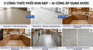 Công thức phối màu ron 