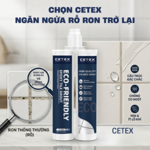 Keo Chà Ron Cetex Ngăn Ngừa Ron Bị Rỗ