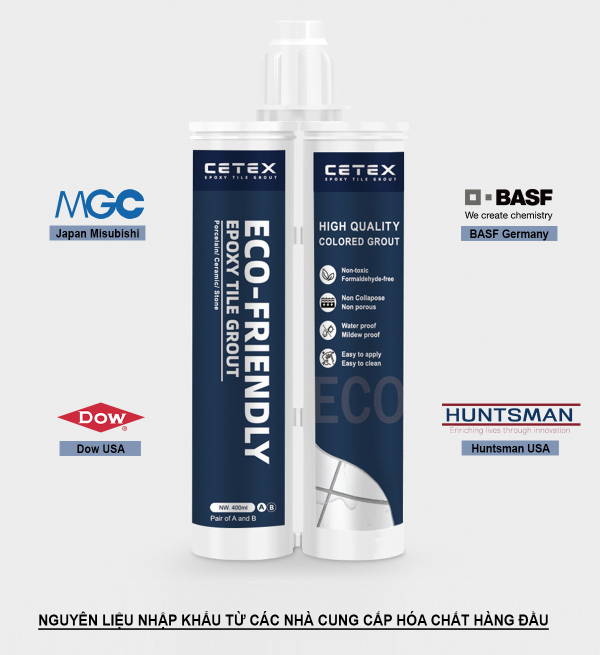 keo chít mạch Cetex